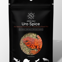 Uro Spice botanical reptile food topper package