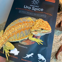 Close-up of Uro Spice botanical topper blend