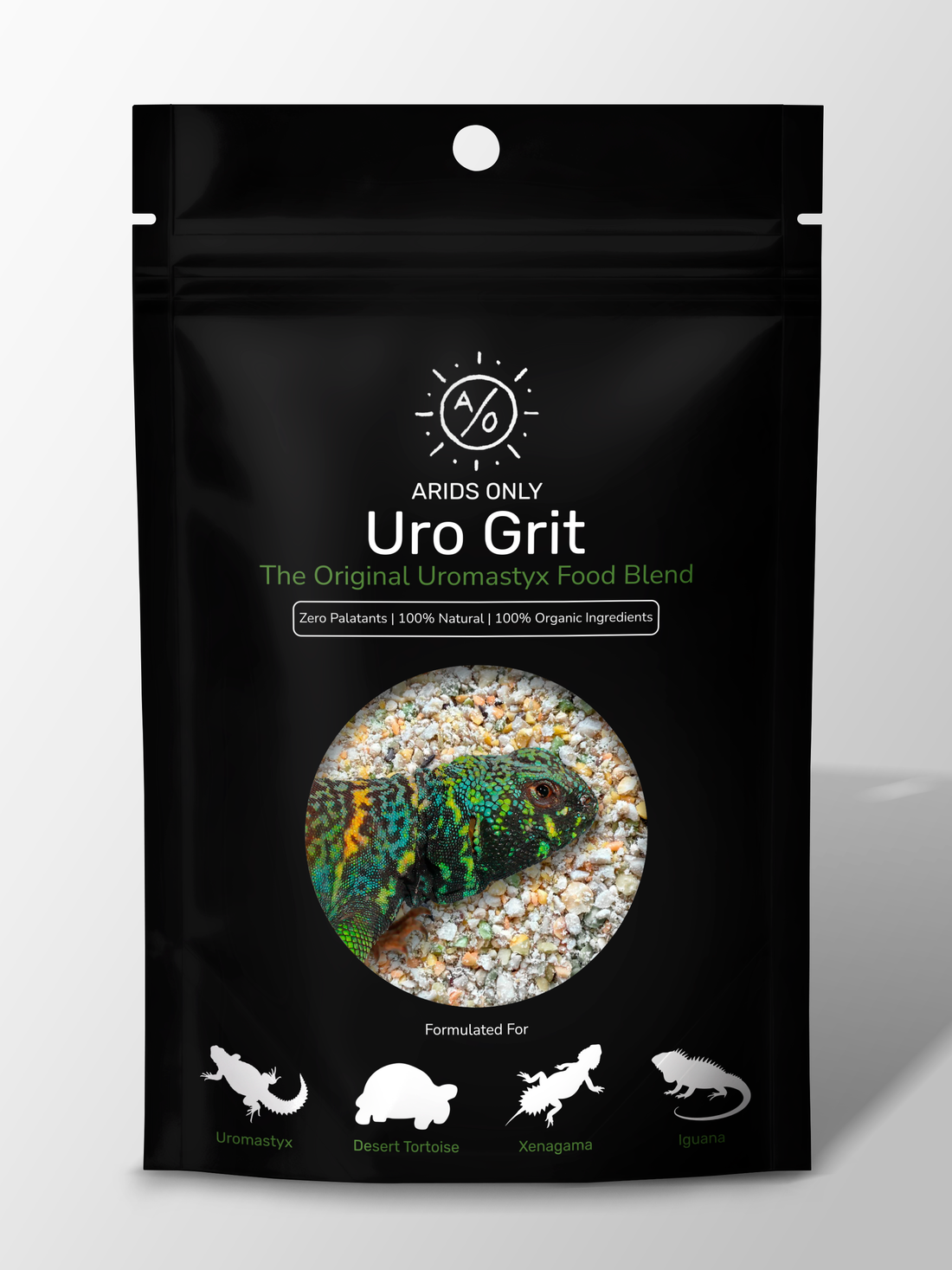 Uro Grit desert herbivore reptile food package
